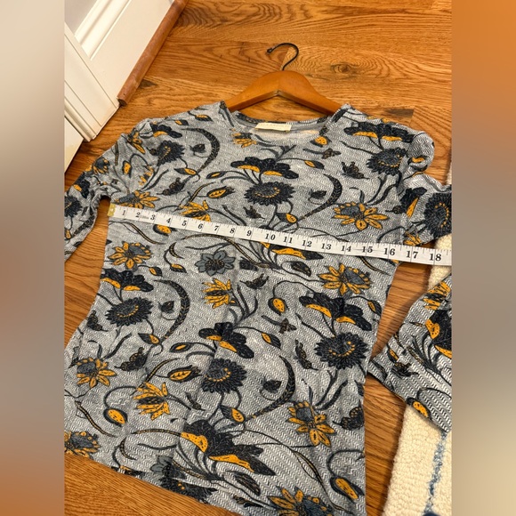 Ulla Johnson Eve Portofino Long Sleeve Top Floral size Small - Picture 6 of 9